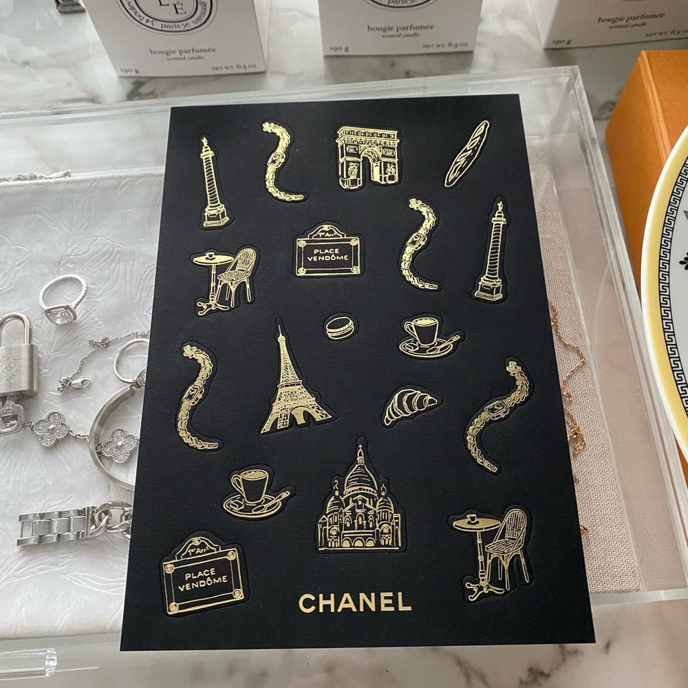 CHANEL STICKER SET